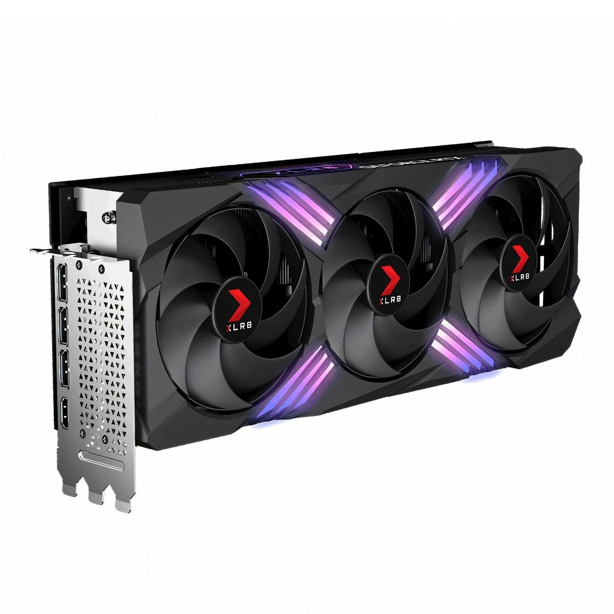 PNY XLR8 RTX 4080 SUPER 16GB GDDR6 OC ARGB Triple Fan Lovelace Graphics Card
