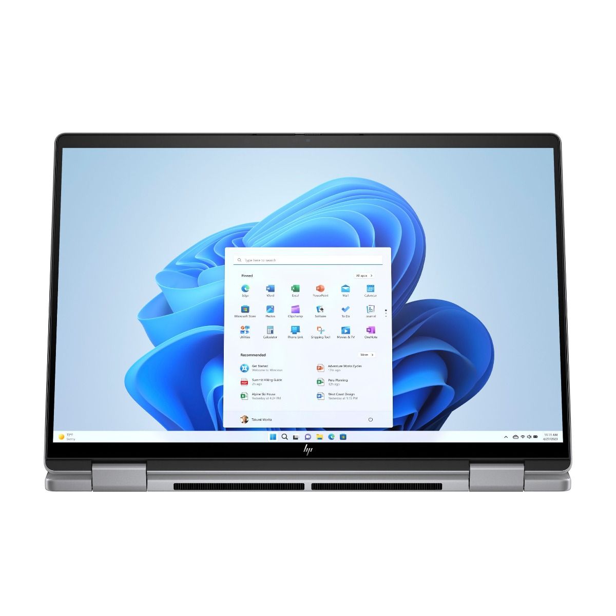 HP Envy x360 14-fc0502na 14" 3K OLED Touch Laptop Core Ultra 7 16GB 1TB Grey