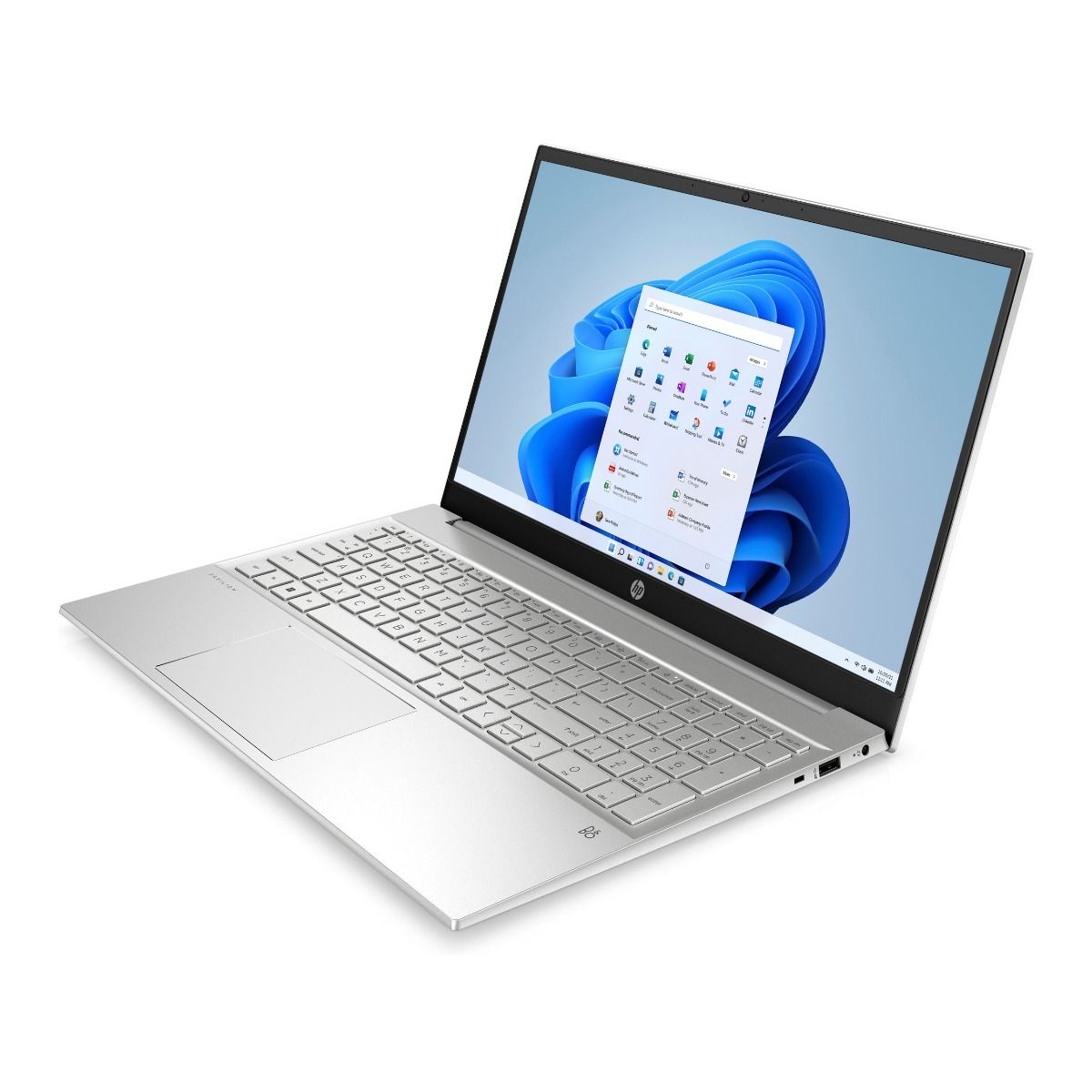 HP Pavilion 15-eh1508na 15.6" Touch Laptop Ryzen 7 16GB RAM 512GB SSD Silver