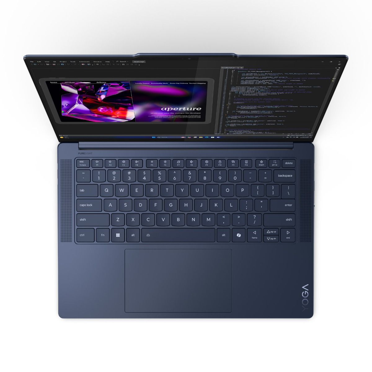 Lenovo Yoga Slim 7 14.5" OLED Touchscreen Laptop Snapdragon X+ 16GB 1TB