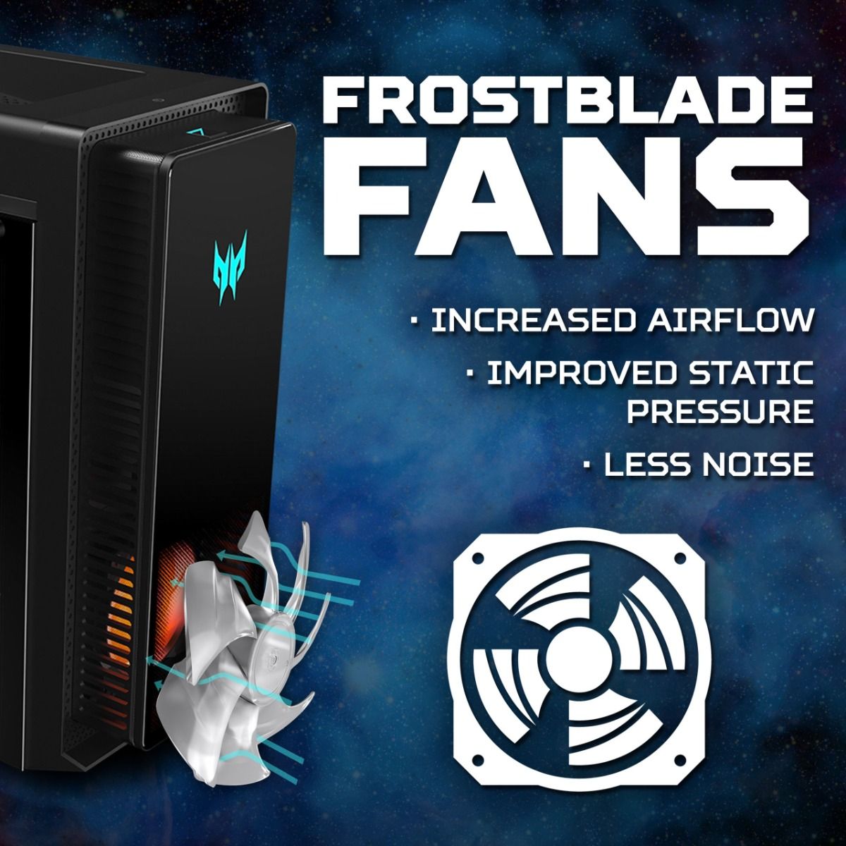 Acer Predator Orion 3000 PO3-655 Gaming PC Intel i7 14th Gen 16GB 1TB RTX 4060