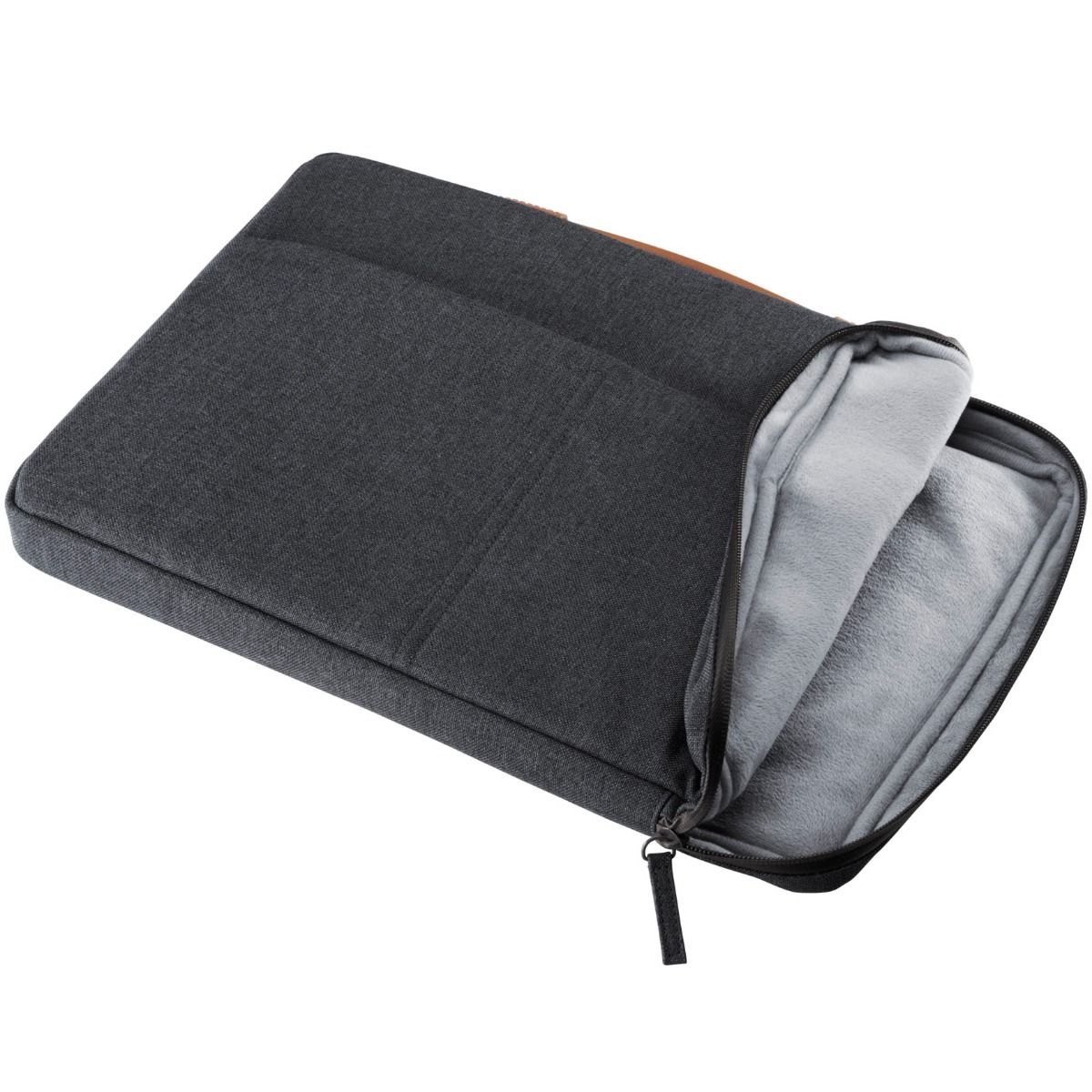 HP ENVY Urban 15.6" Fabric Laptop Sleeve with Secure RFID Blocking Pocket in Grey