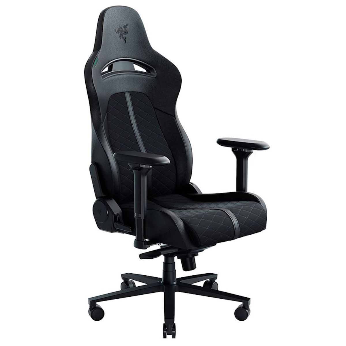 Razer Enki Gaming Chair Height Adjustable Synthetic Leather 4D Armrest Black
