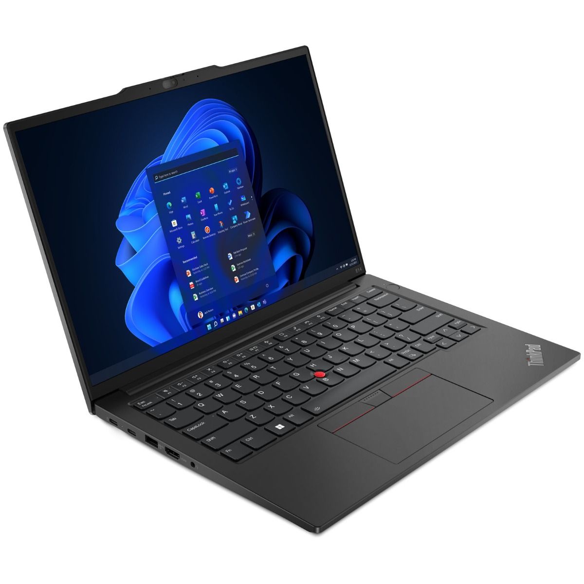 Lenovo ThinkPad E14 Gen 5 Laptop 14" Laptop Ryzen 7 16GB RAM 512GB SSD Black