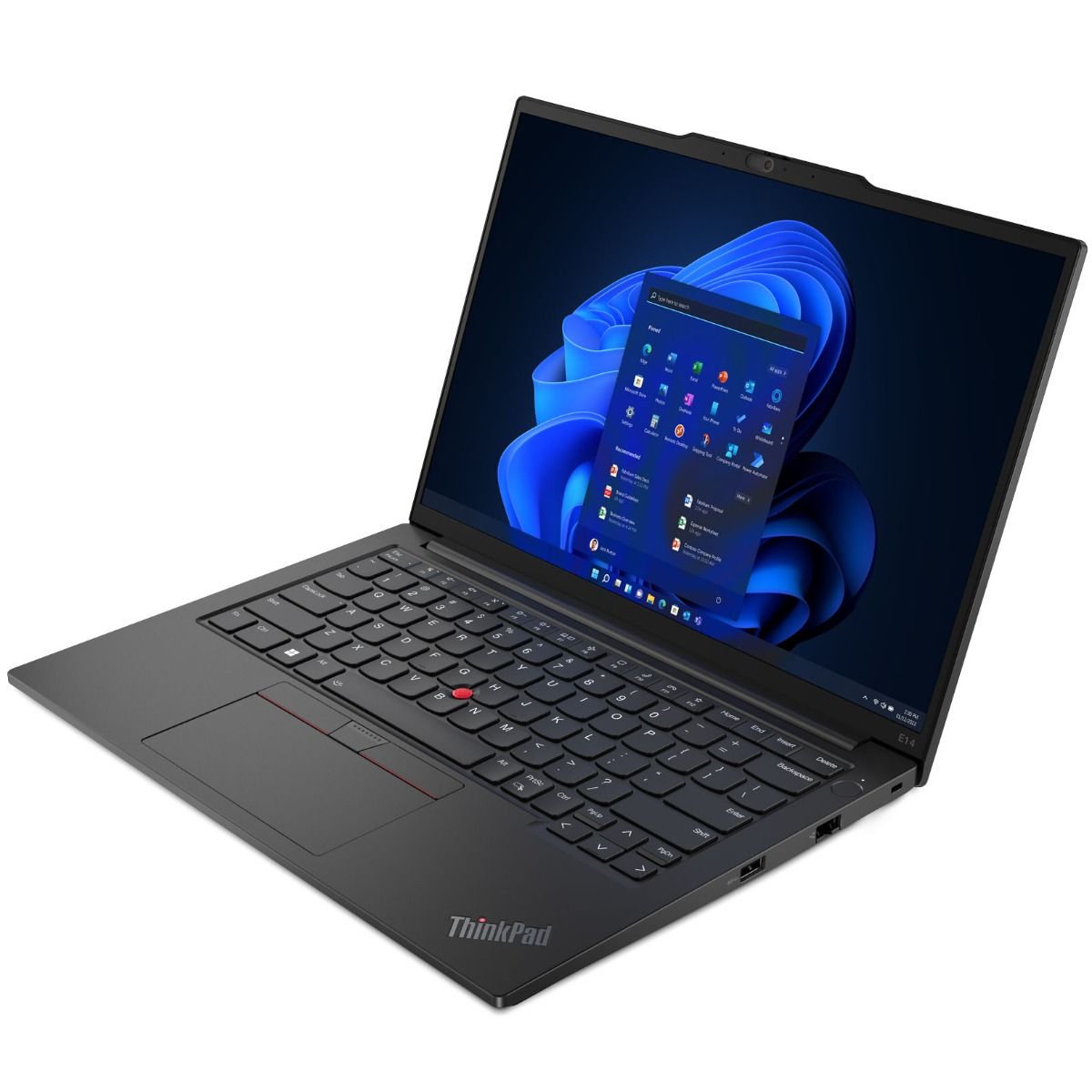 Lenovo ThinkPad E14 Gen 5 Laptop 14" Laptop Ryzen 7 16GB RAM 512GB SSD Black
