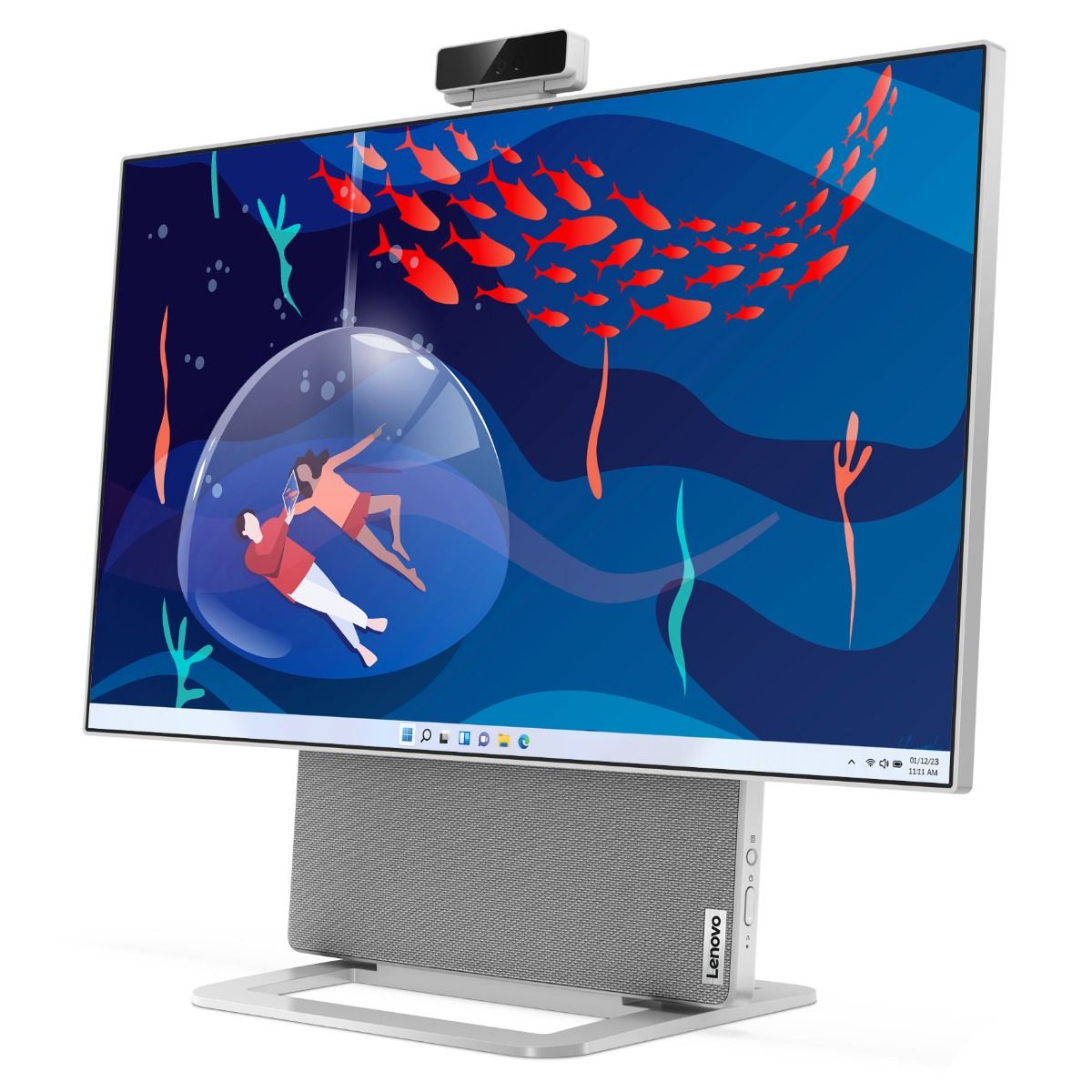 Lenovo Yoga AIO 7 27" QHD 27APH8 All-in-One Desktop PC Ryzen 7 32GB 1TB RTX 4050