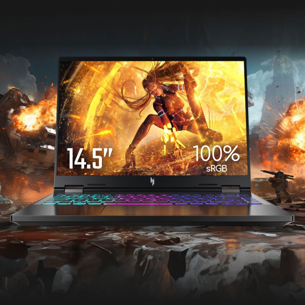 Acer Nitro 14 AN14-41-R913 14.5" Gaming Laptop Ryzen 7 16GB RAM 512GB SSD RTX 4060