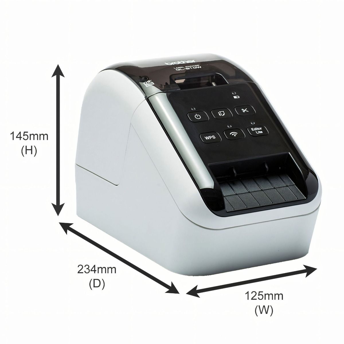 Brother QL-810WC Direct Thermal Label Printer 300 x 600 DPI Wireless 62mm Paper