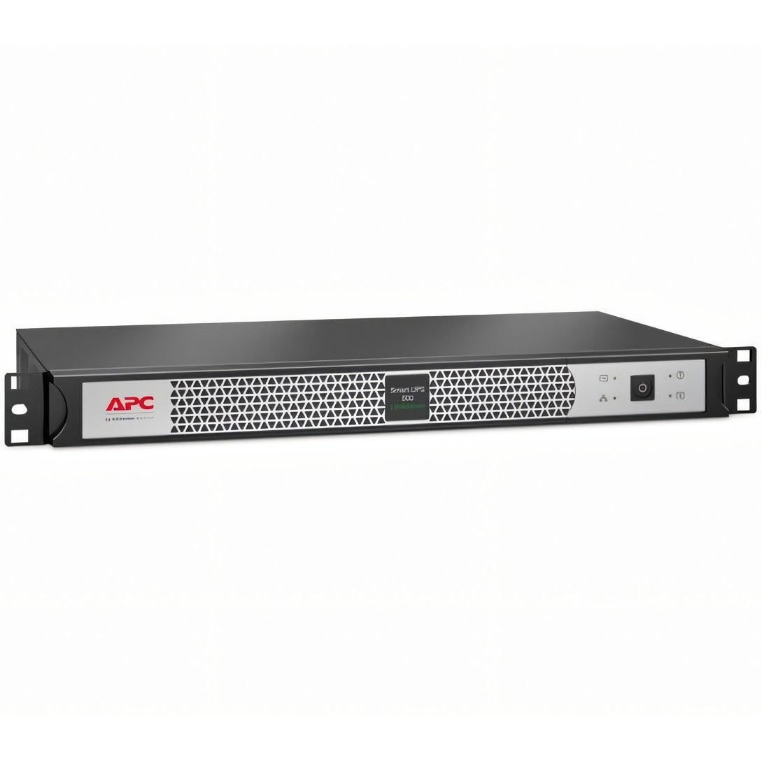 APC SCL500RMI1UNC UPS Uninterruptible Power Supply 1U 4x IEC C13 Outlets 500VA