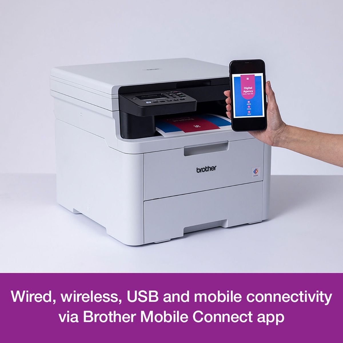 Brother DCP-L3520CDW A4 Colour Multifunction LED Laser Printer 18ppm