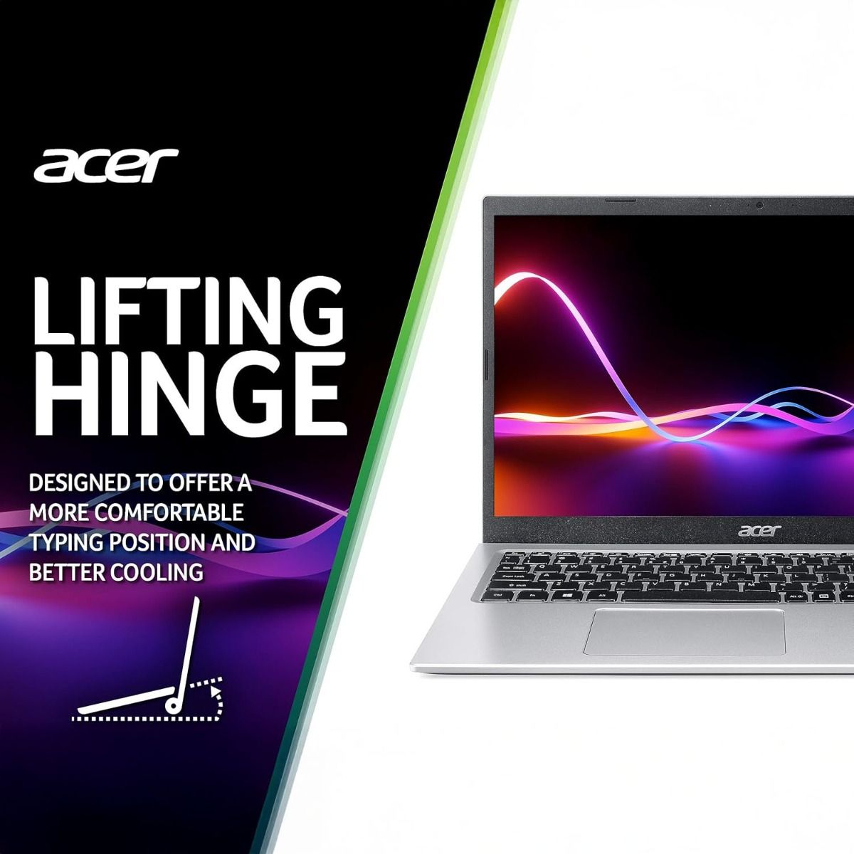 Acer Aspire 3 15.6" A315-35-P4ZS Laptop Intel Pentium 8GB RAM 256GB Silver