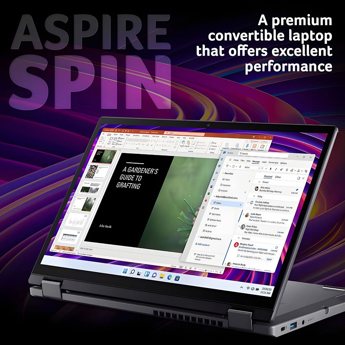 Acer Aspire Spin 14" Laptop Intel Core 5 16GB RAM 512GB SSD Grey