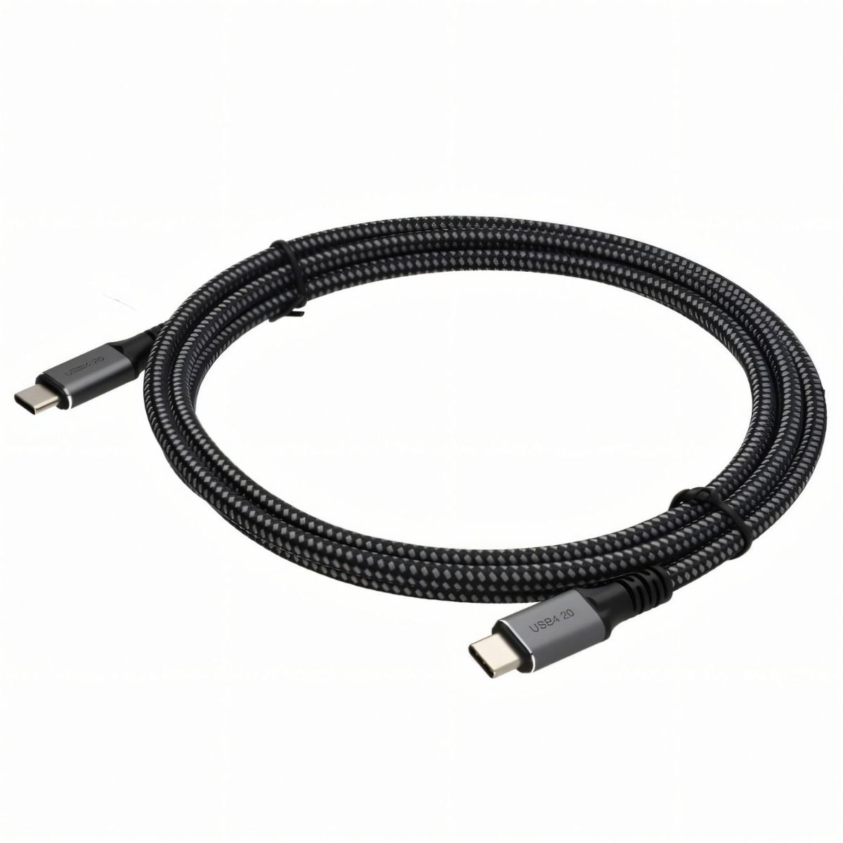 USB4 20Gb/s USB-C to USB-C Braided Cable 95W Up to 4K DisplayPort Alt 3m