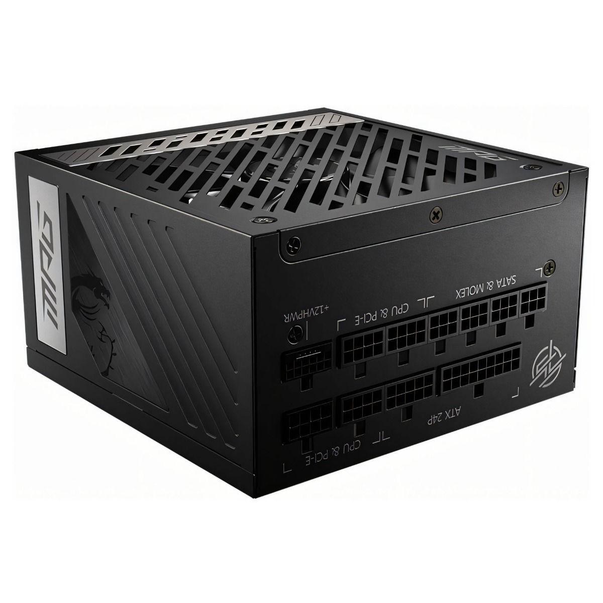 MSI MPG A850G 850W Modular Power Supply PSU 80 Plus Gold PFC Fan