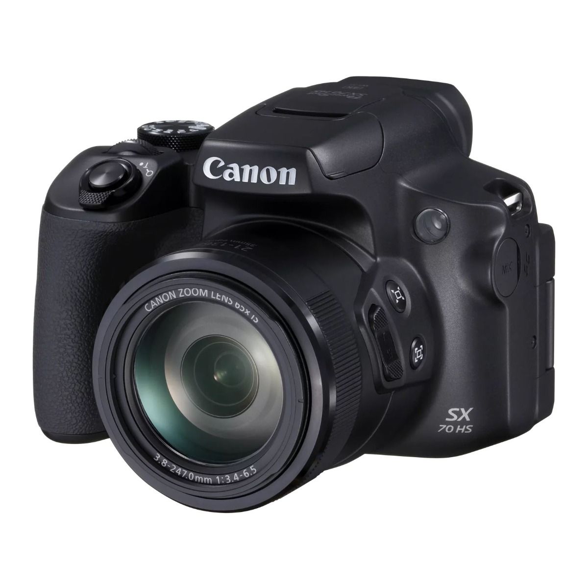 Canon PowerShot SX70 HS Compact Digital Camera 20.3MP 4K f/3.4-6.5 Zoom Lens