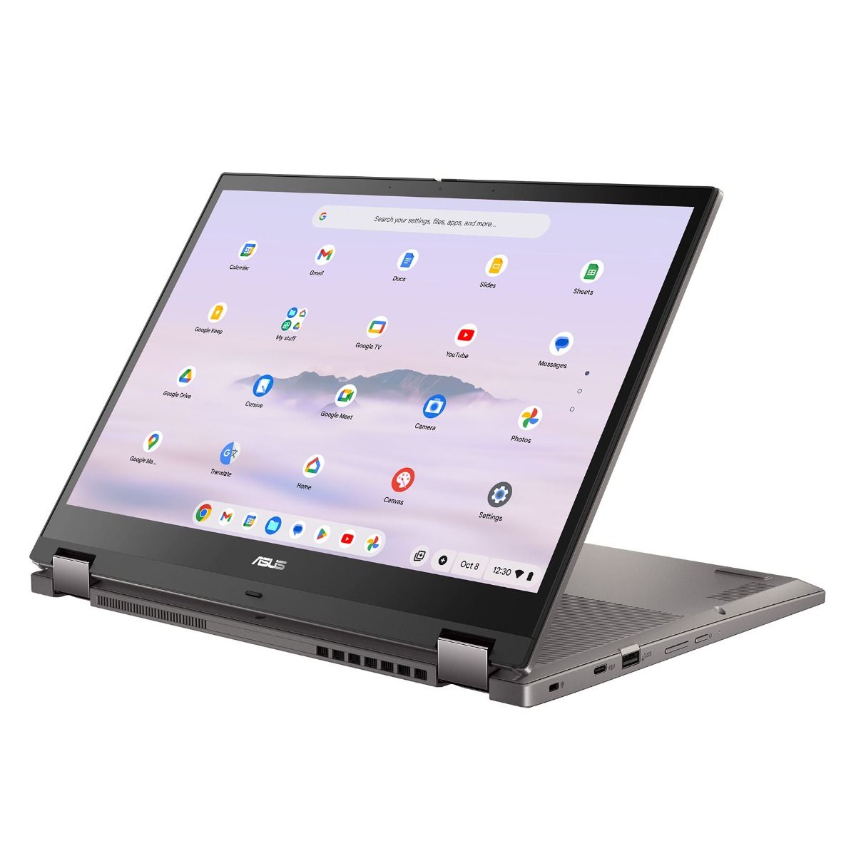 ASUS Chromebook Plus CM34 Flip Touchscreen 2-in-1 Laptop Ryzen 5 8GB 256GB