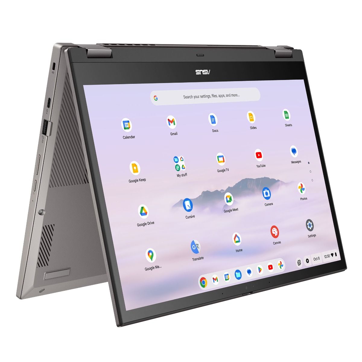 ASUS Chromebook Plus CM34 Flip Touchscreen 2-in-1 Laptop Ryzen 5 8GB 256GB