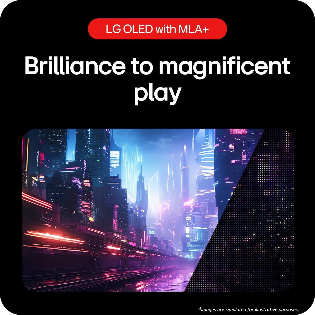 LG UltraGear OLED Curvo 34" QHD Curved Gaming Widescreen Monitor AMD FreeSync