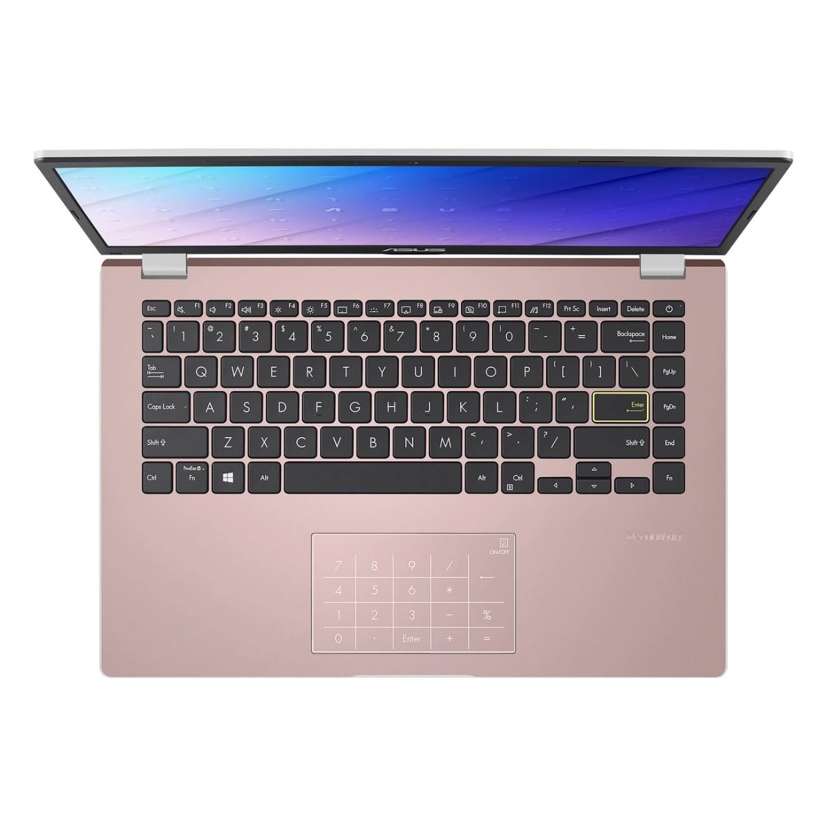 ASUS Vivobook Go 14 E410 14" Full HD Laptop Intel N4500 4GB RAM 64GB eMMC Pink