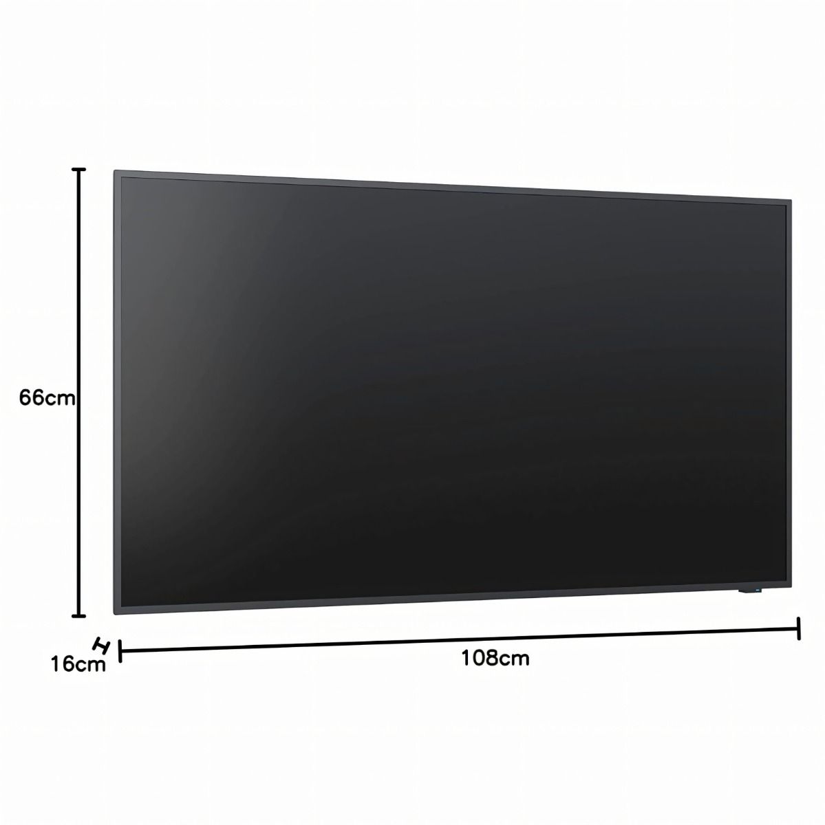 NEC MultiSync E438 Large 42.5" 4K Digital Signage TV Advertising Display
