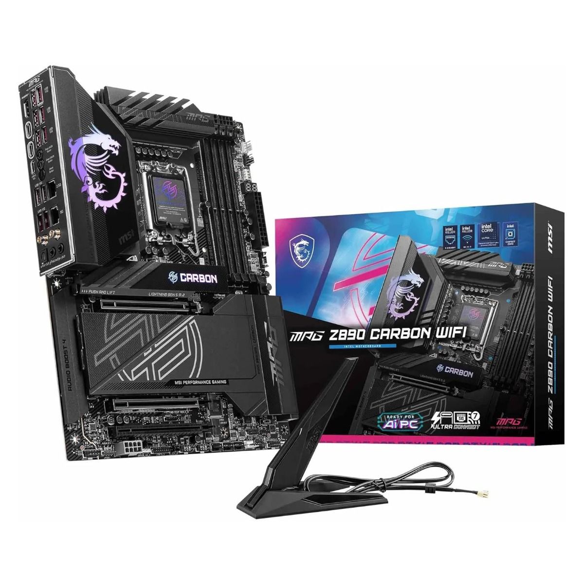 MSI MPG Z890 CARBON WIFI 7 ATX Motherboard LAN DDR5 for Intel CPU LGA1851
