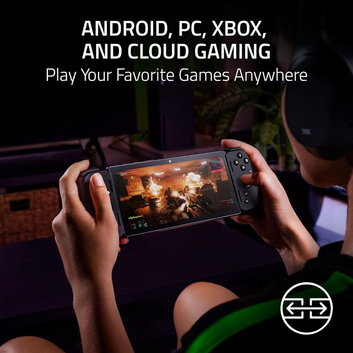 Razer Edge Gaming Tablet and Kishi V2 Pro Controller AMOLED Snapdragon
