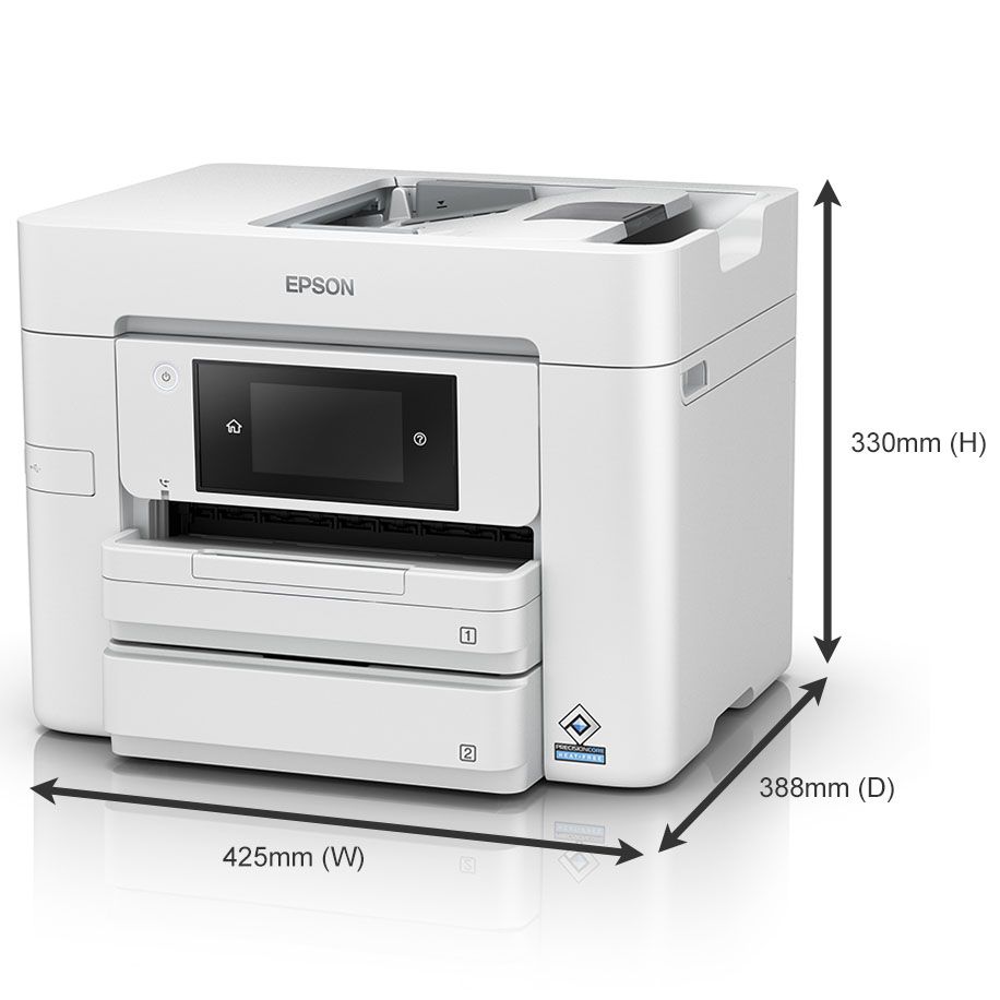 Epson WorkForce Pro WF-C4810DTWF A4 Business Printer Scan Fax Copy