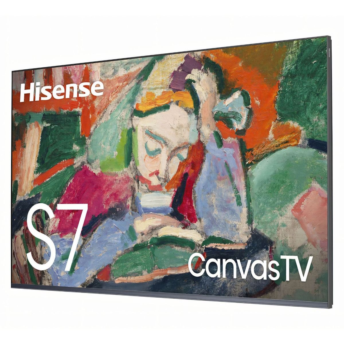 Hisense Canvas S7N 55" 4K Ultra HD Smart Art Mode TV HDR QLED with Amazon Alexa
