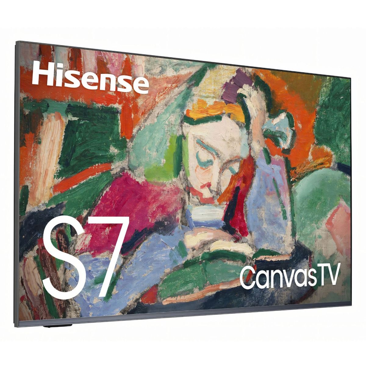 Hisense Canvas S7N 55" 4K Ultra HD Smart Art Mode TV HDR QLED with Amazon Alexa