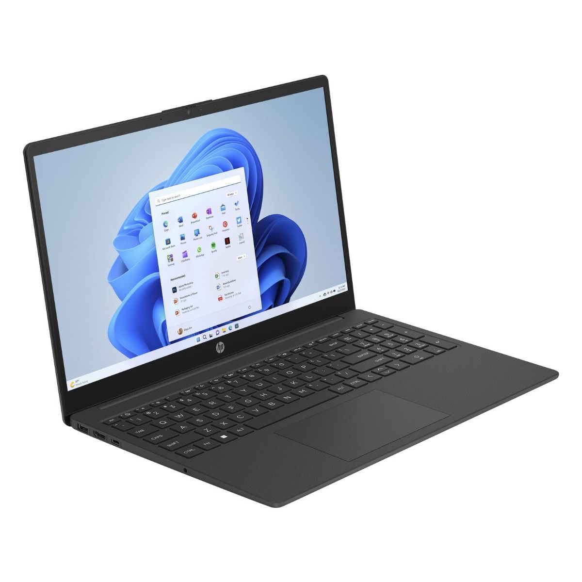 HP 15-fc0516na 15.6" Laptop AMD Ryzen 3 4GB RAM 128GB SSD Black