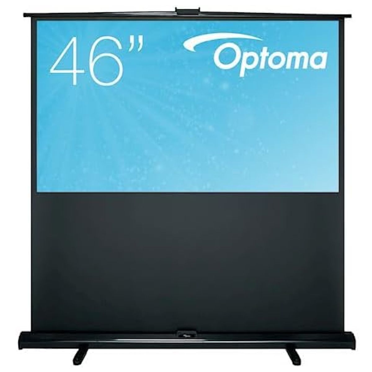 Optoma 46" Pull Up Projector Screen 16:9 Aspect Lightweight Portable Design