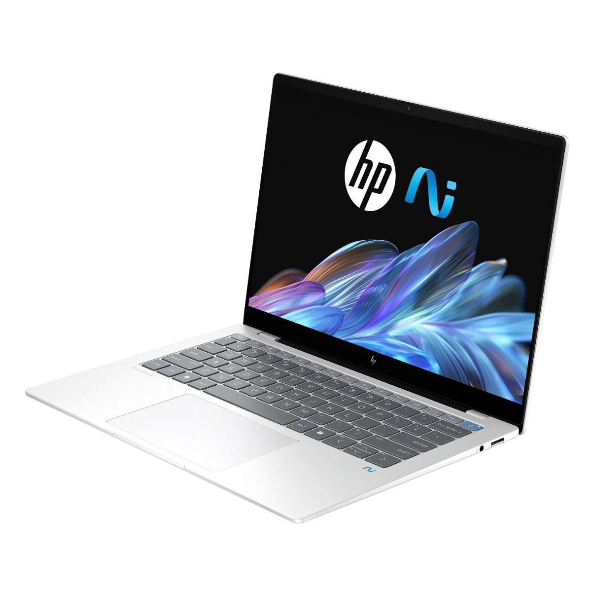 HP OmniBook X 14-fe1500na 14" 2.2K Laptop Snapdragon 16GB 512GB Silver