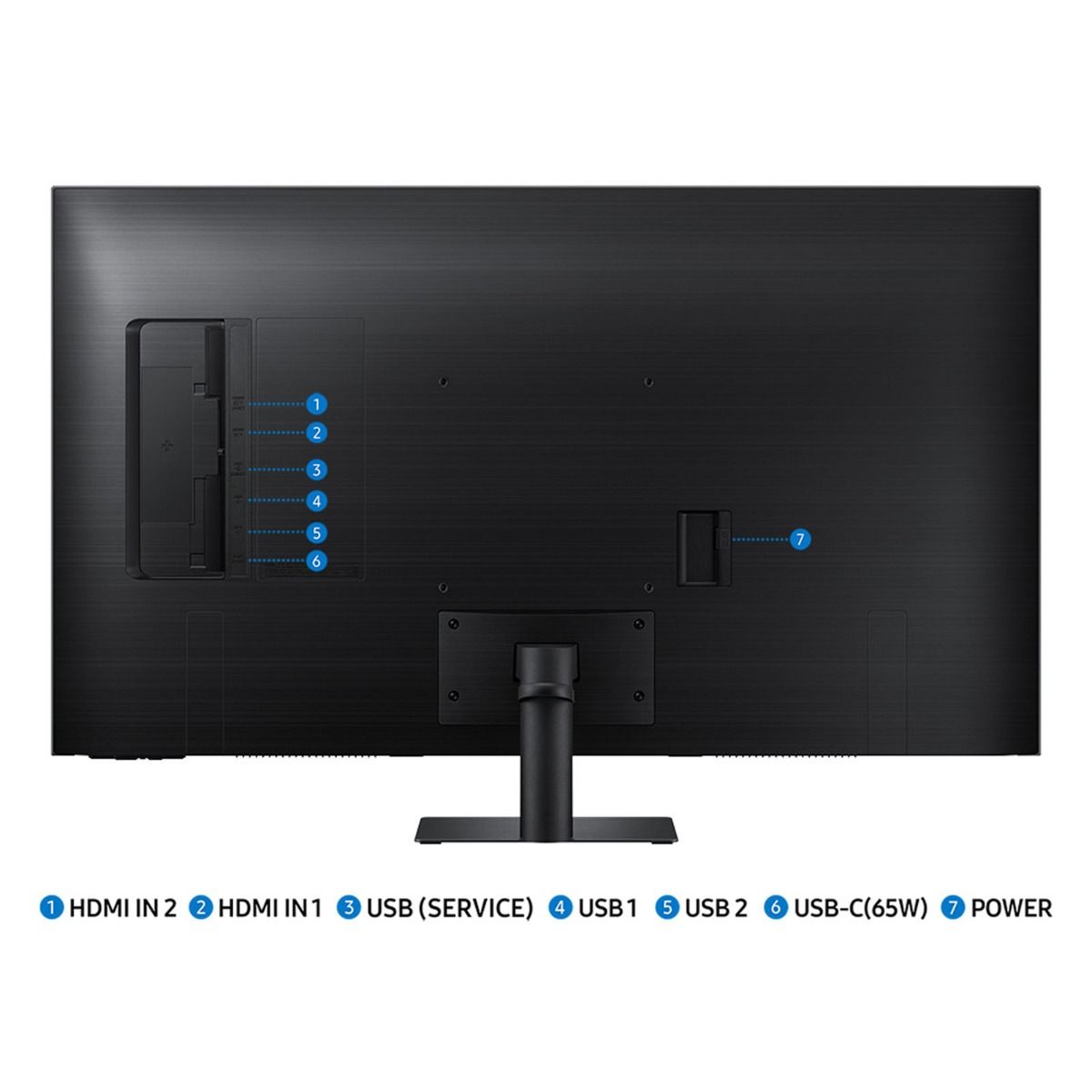 Samsung M70D 43" 4K Ultra HD Smart Monitor with Speakers & Remote Control