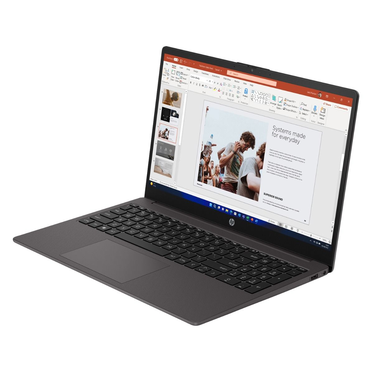 HP 255 G10 15.6" Laptop AMD Ryzen 5 8GB RAM 256GB SSD Windows 11 Pro