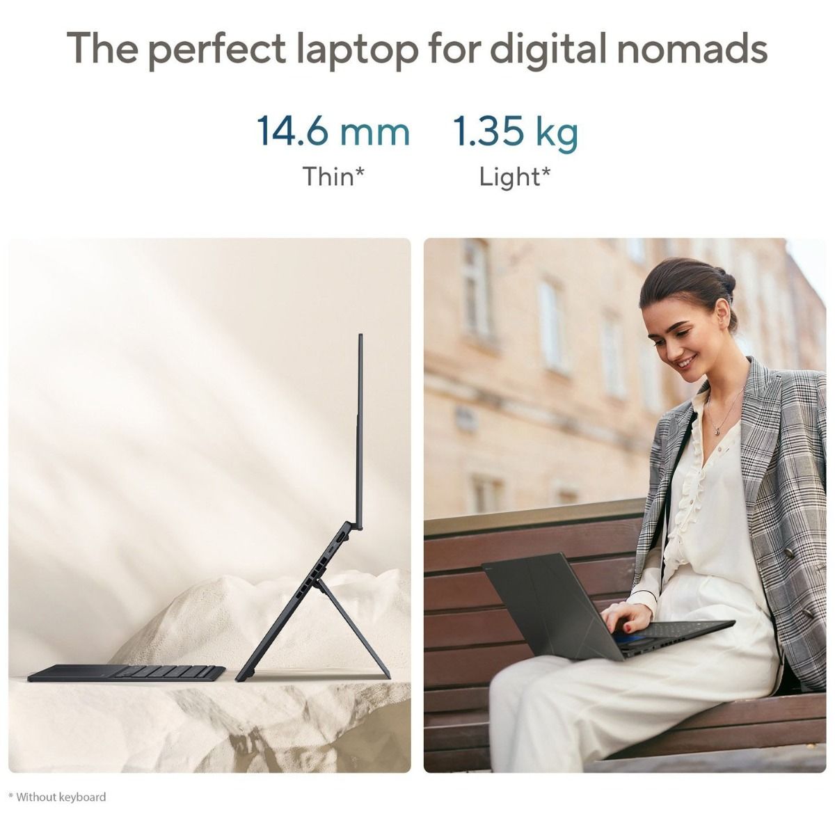 ASUS Zenbook Duo 14" OLED Laptop Touch Core Ultra 9 32GB RAM 1TB SSD Grey