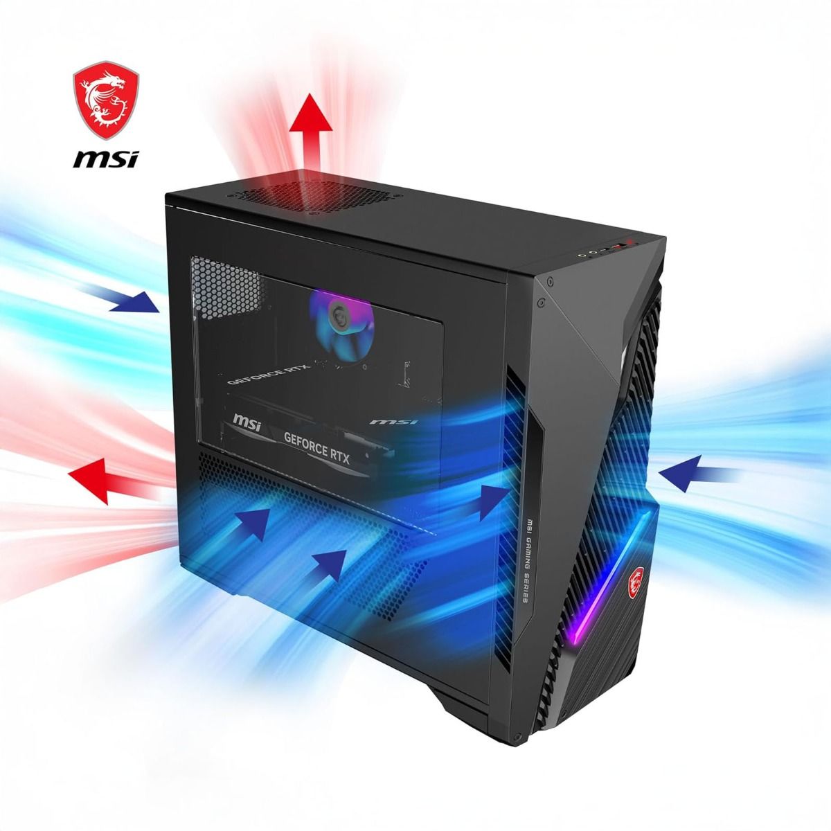 MSI MAG Infinite S3 14NUD7-1602 Gaming PC i7 14th Gen 16GB 1TB RTX 4060Ti 