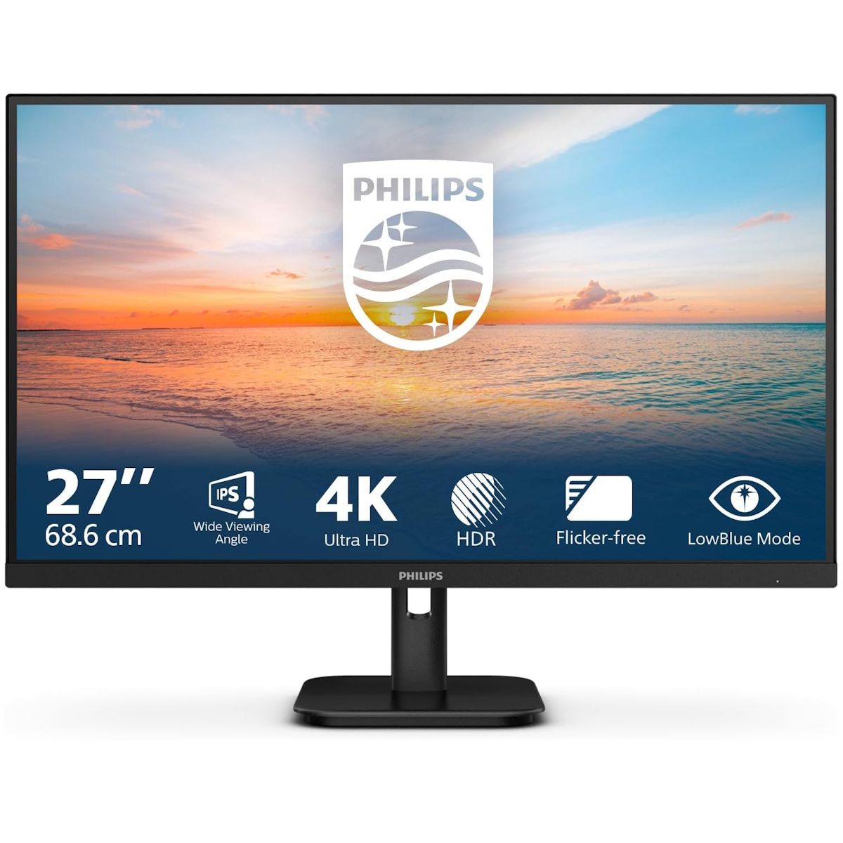 Philips 1000 Series 27E1N1800A 27" 4K UHD Monitor HDR10 Support Adaptive Sync