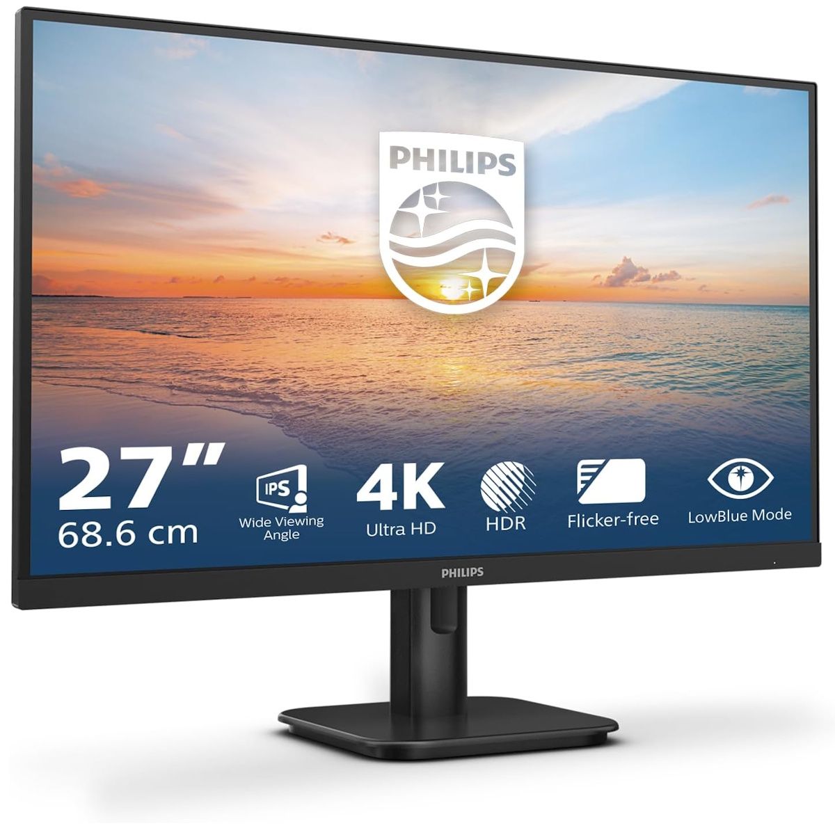 Philips 1000 Series 27E1N1800A 27" 4K UHD Monitor HDR10 Support Adaptive Sync