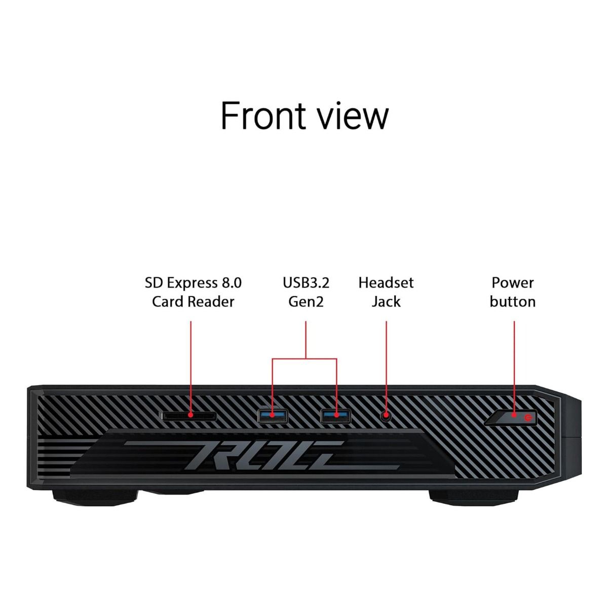 ASUS ROG NUC NUC14SRK Mini Desktop PC Intel Core Ultra 9 32GB 1TB RTX 4070