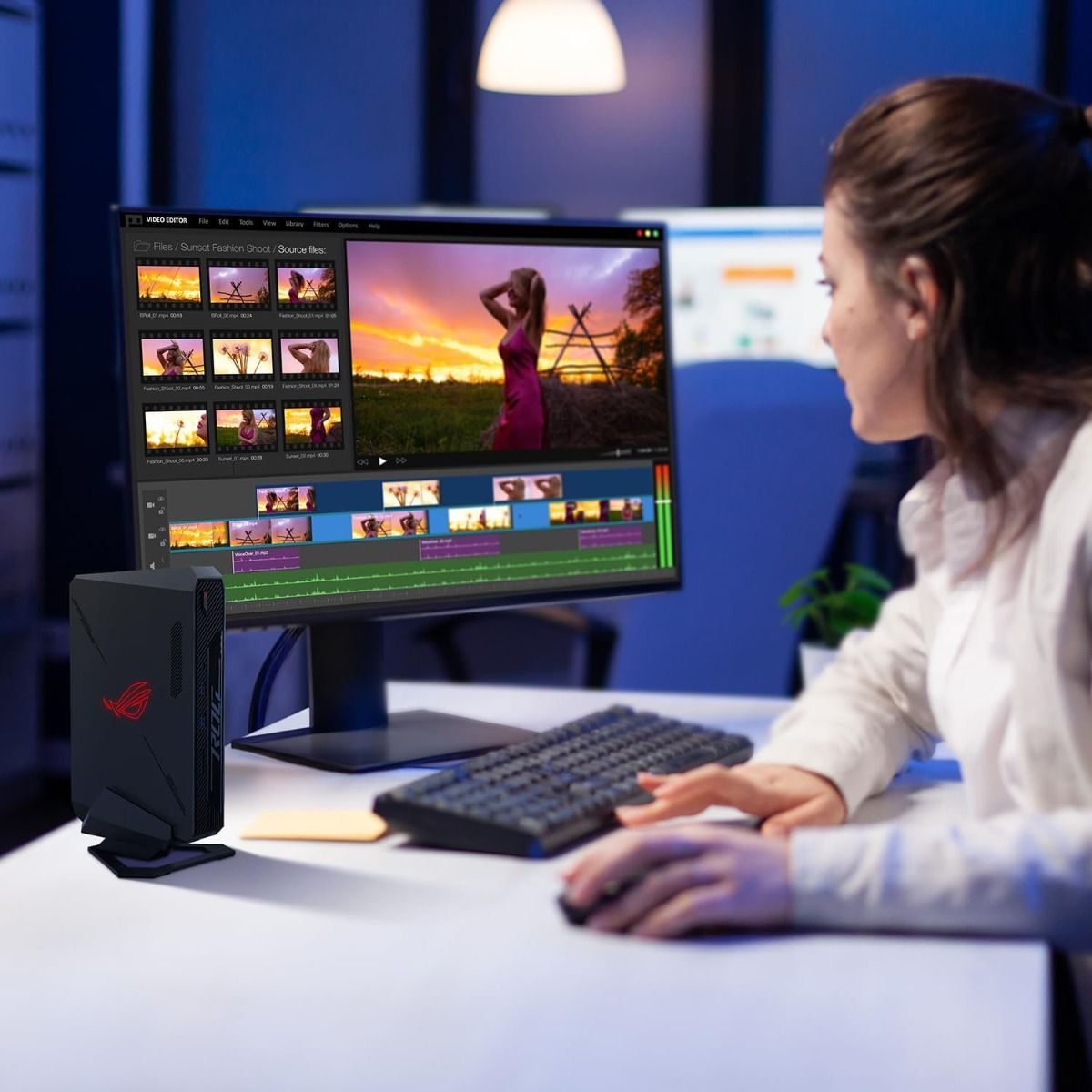 ASUS ROG NUC NUC14SRK Mini Desktop PC Intel Core Ultra 9 32GB 1TB RTX 4070