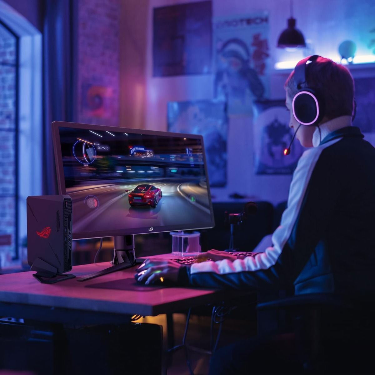 ASUS ROG NUC NUC14SRK Mini Desktop PC Intel Core Ultra 9 32GB 1TB RTX 4070