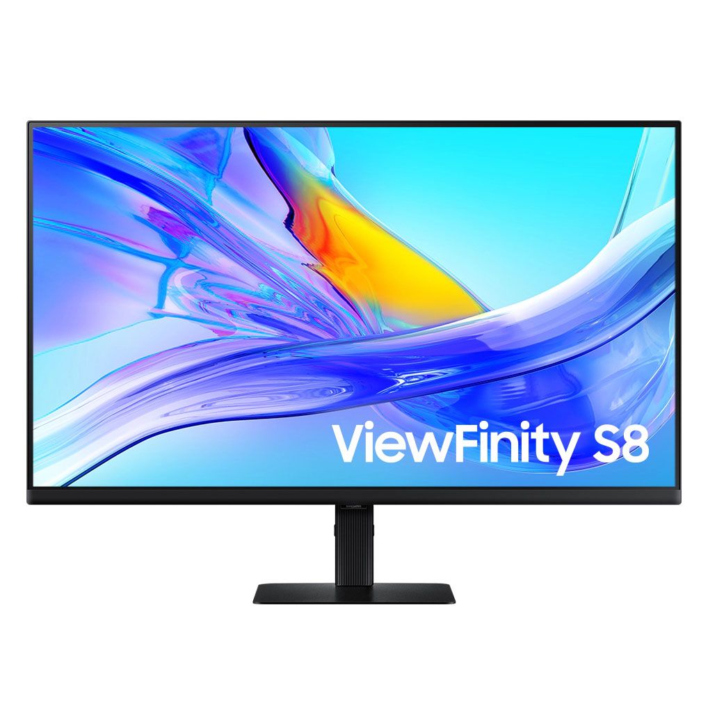Samsung ViewFinity S8 Ultra HD 4K 60Hz 5ms 32" Monitor USB-C Black with KVM