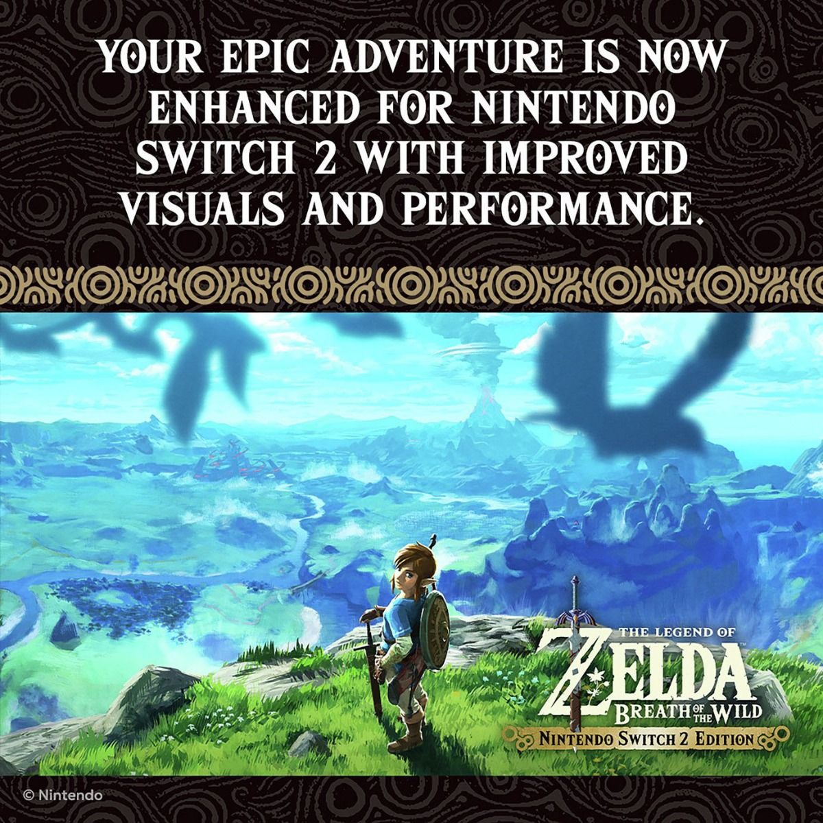 The Legend of Zelda: Breath of the Wild - Nintendo Switch 2 Edition Game