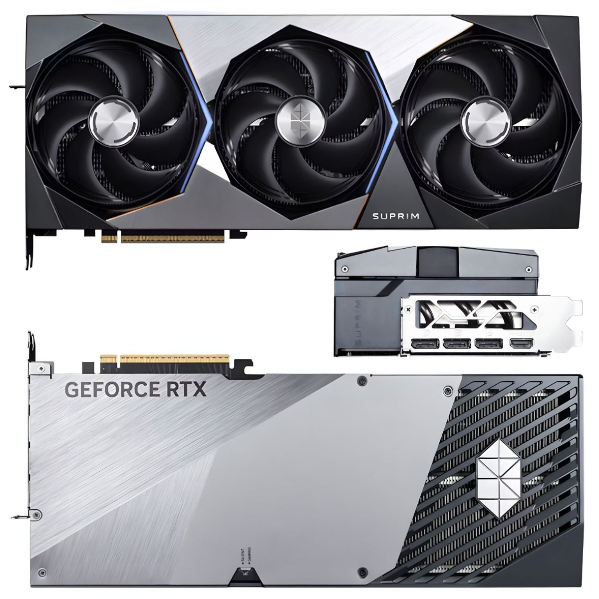 MSI RTX 5090 32GB GDDR7 SUPRIM SOC Blackwell Graphics Card DLSS 4