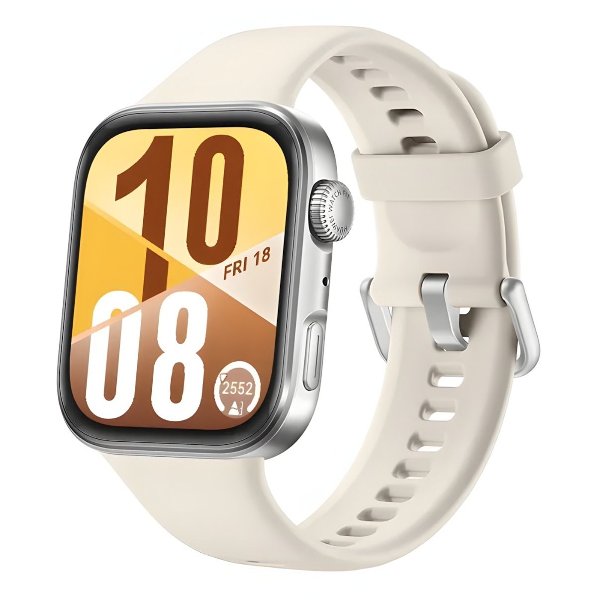HUAWEI Watch Fit 4 1.82" AMOLED Thin & Light Smartwatch in Aluminium White