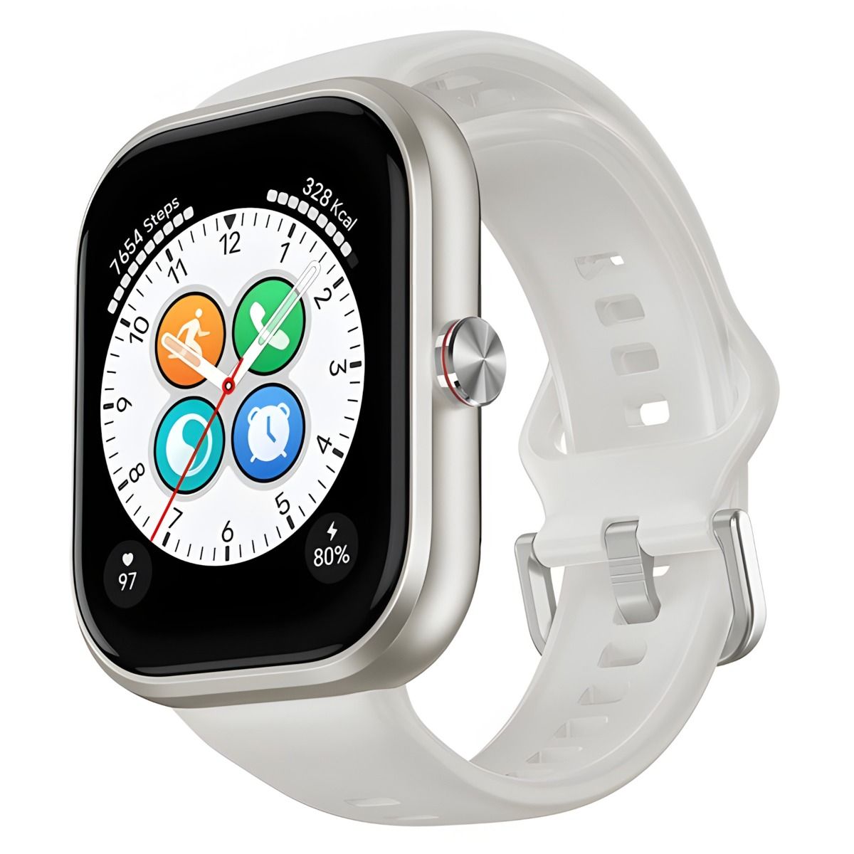 HONOR Choice Smart Watch 1.95" AMOLED Touchscreen GPS White Band