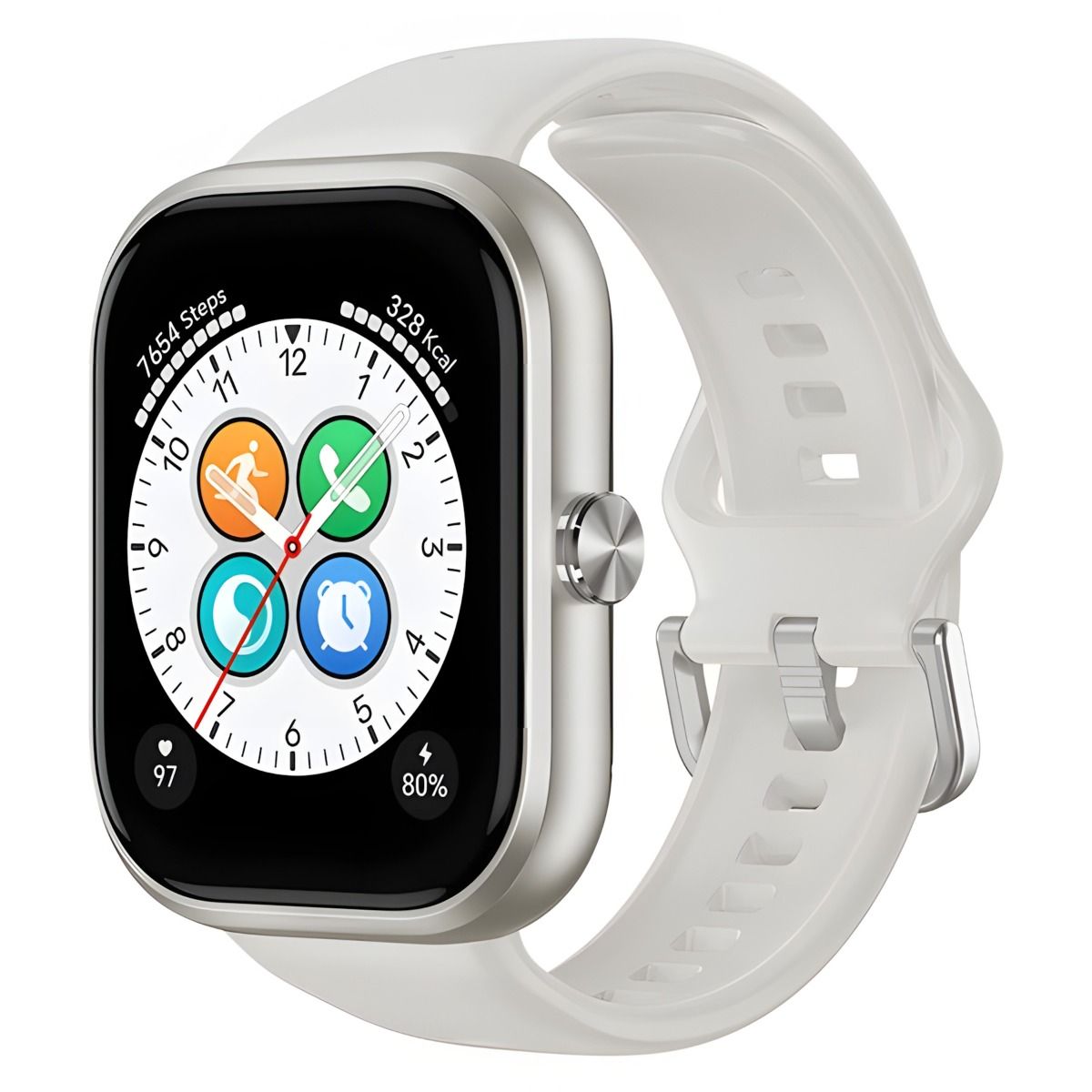 HONOR Choice Smart Watch 1.95" AMOLED Touchscreen GPS White Band