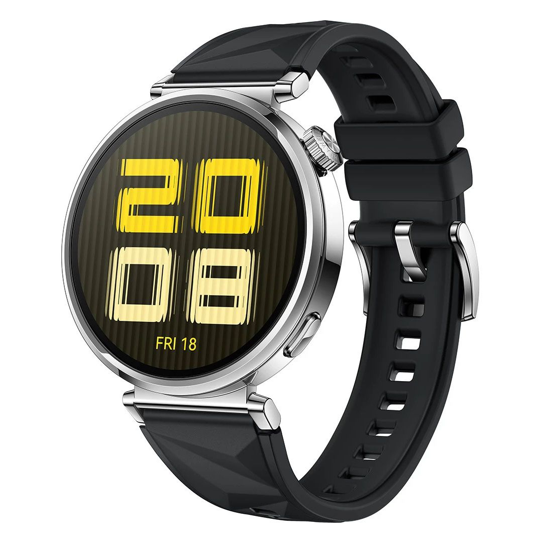 HUAWEI Watch GT 5 41mm 1.32" AMOLED Black Woven Nylon Strap GPS Bluetooth