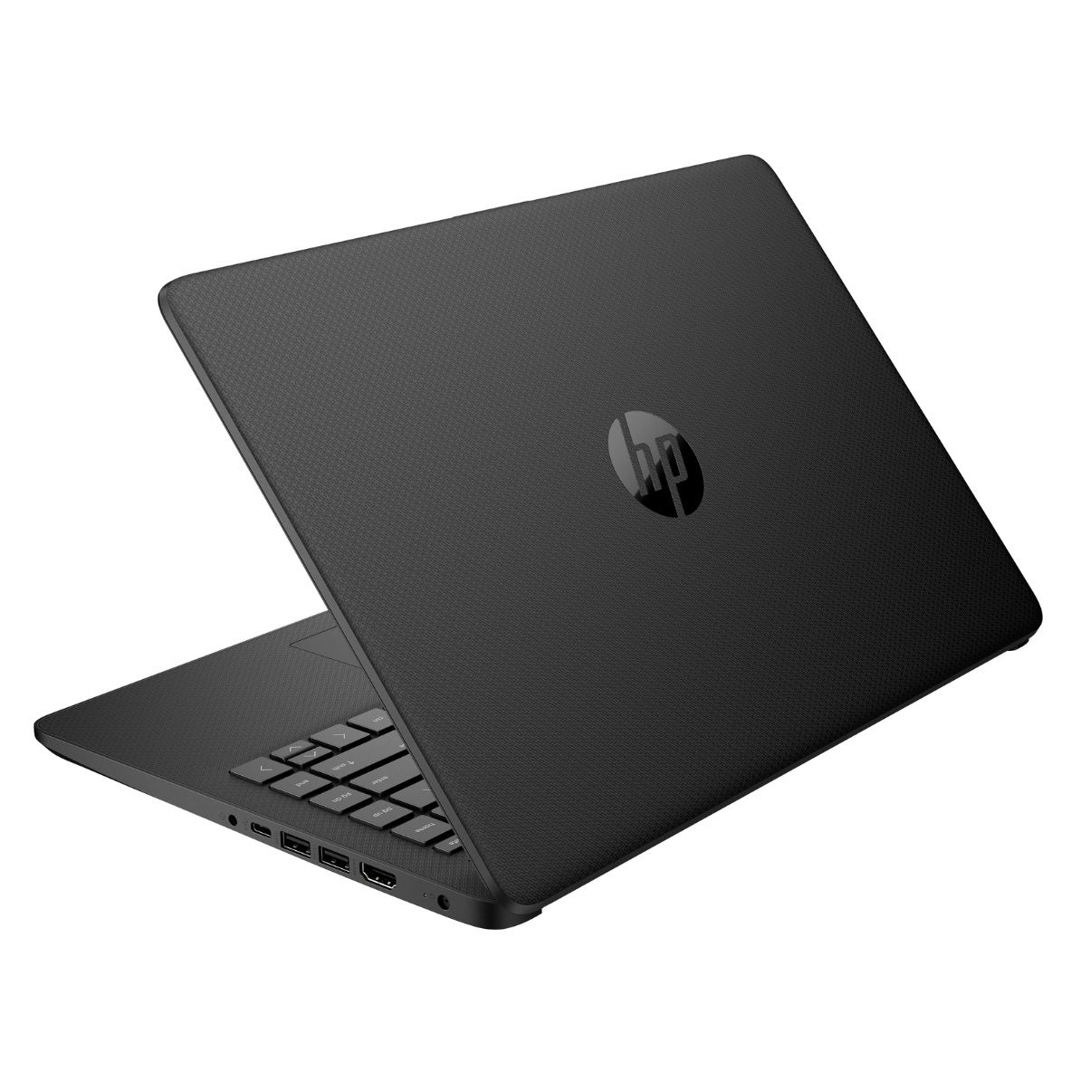 HP 14s-dq0007na 14" Laptop Intel N4120 CPU 4GB RAM 64GB eMMC Black