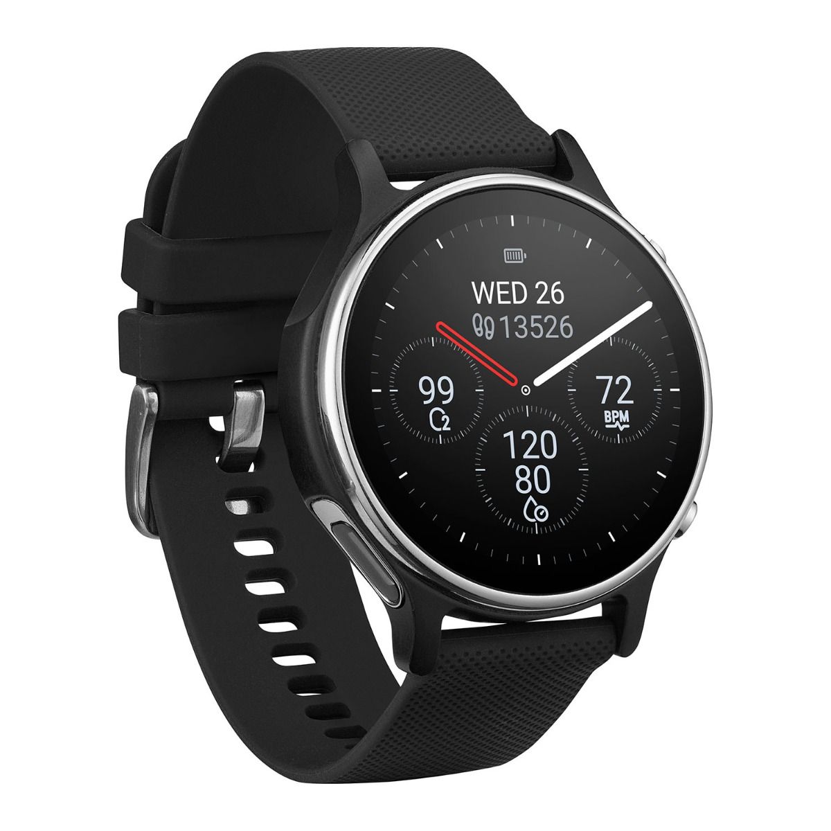 ASUS VivoWatch 6 1.39" FHD+ Black Health Tracking Wellness Fitness Watch